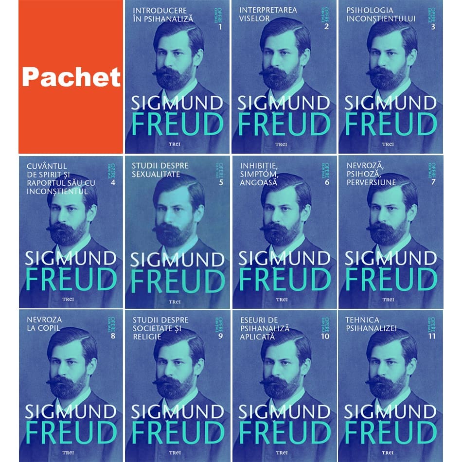 Pachet – Opere esențiale (Sigmund Freud)