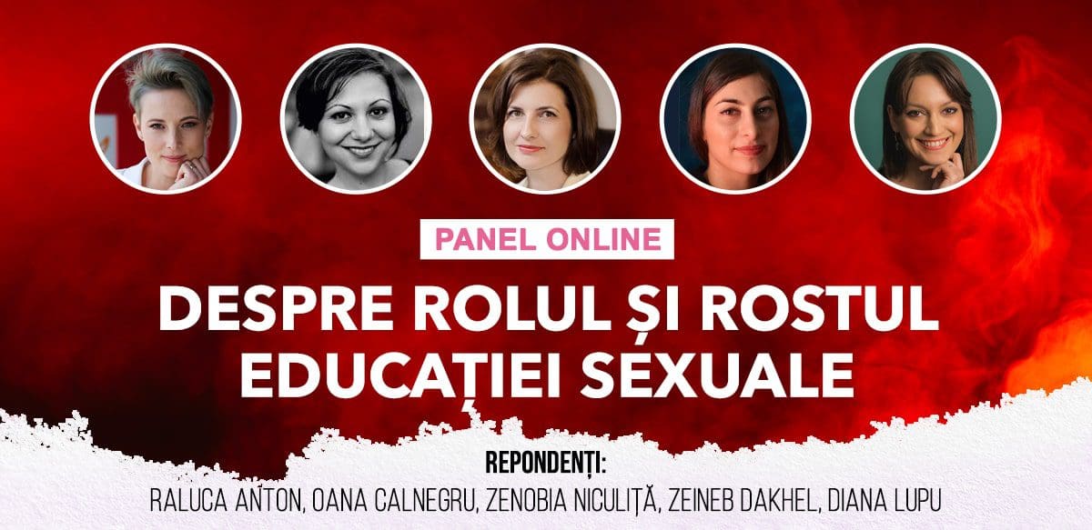 Panel online: Despre rolul și rostul educației sexuale