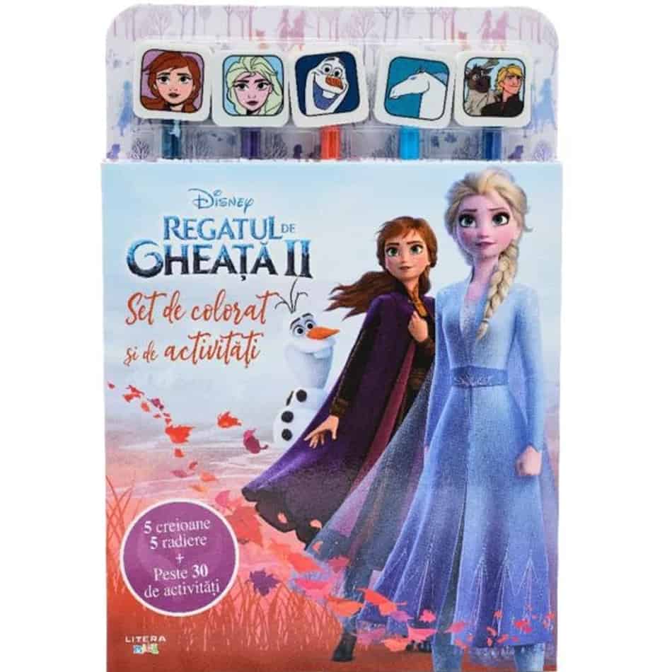 Regatul de gheață. Set de colorat și de activități – vol. 2