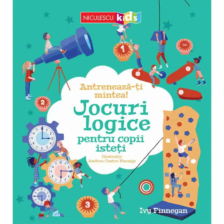Antrenează-ți mintea! Jocuri logice pentru copii isteți